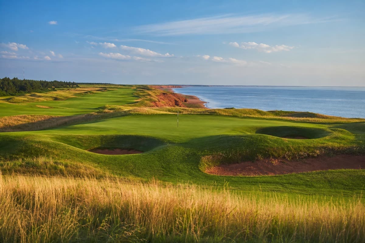 PEI golf course fairway and coastal greens — Shaheen Taxi golf transportation