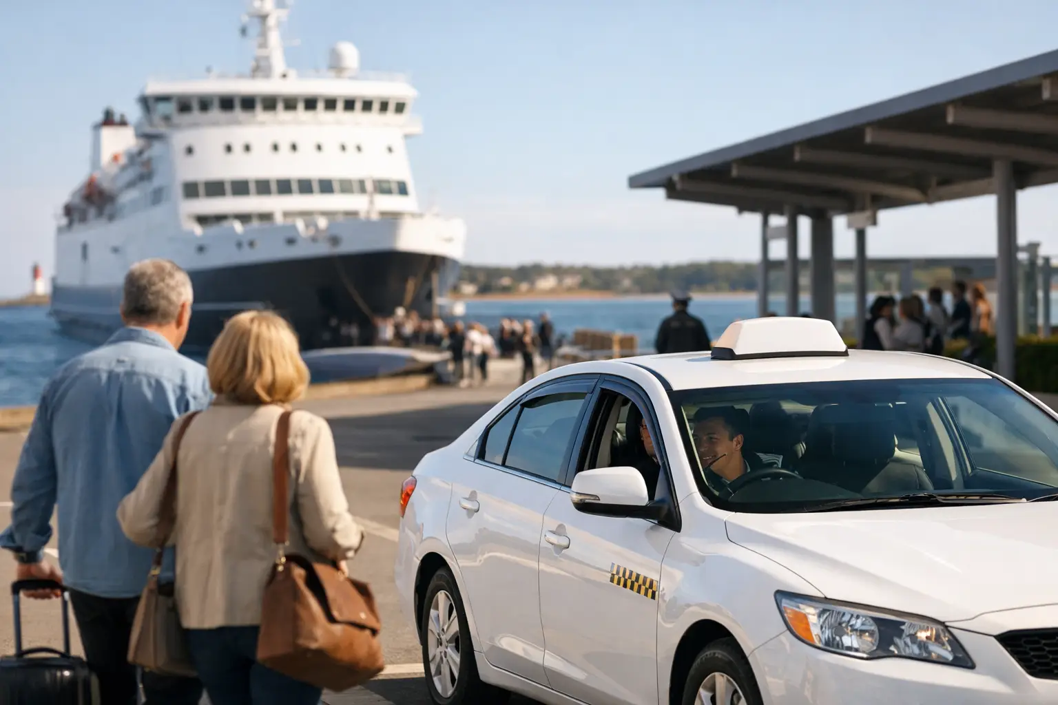 Taxi Pickup at Ferry Terminal Made Simple